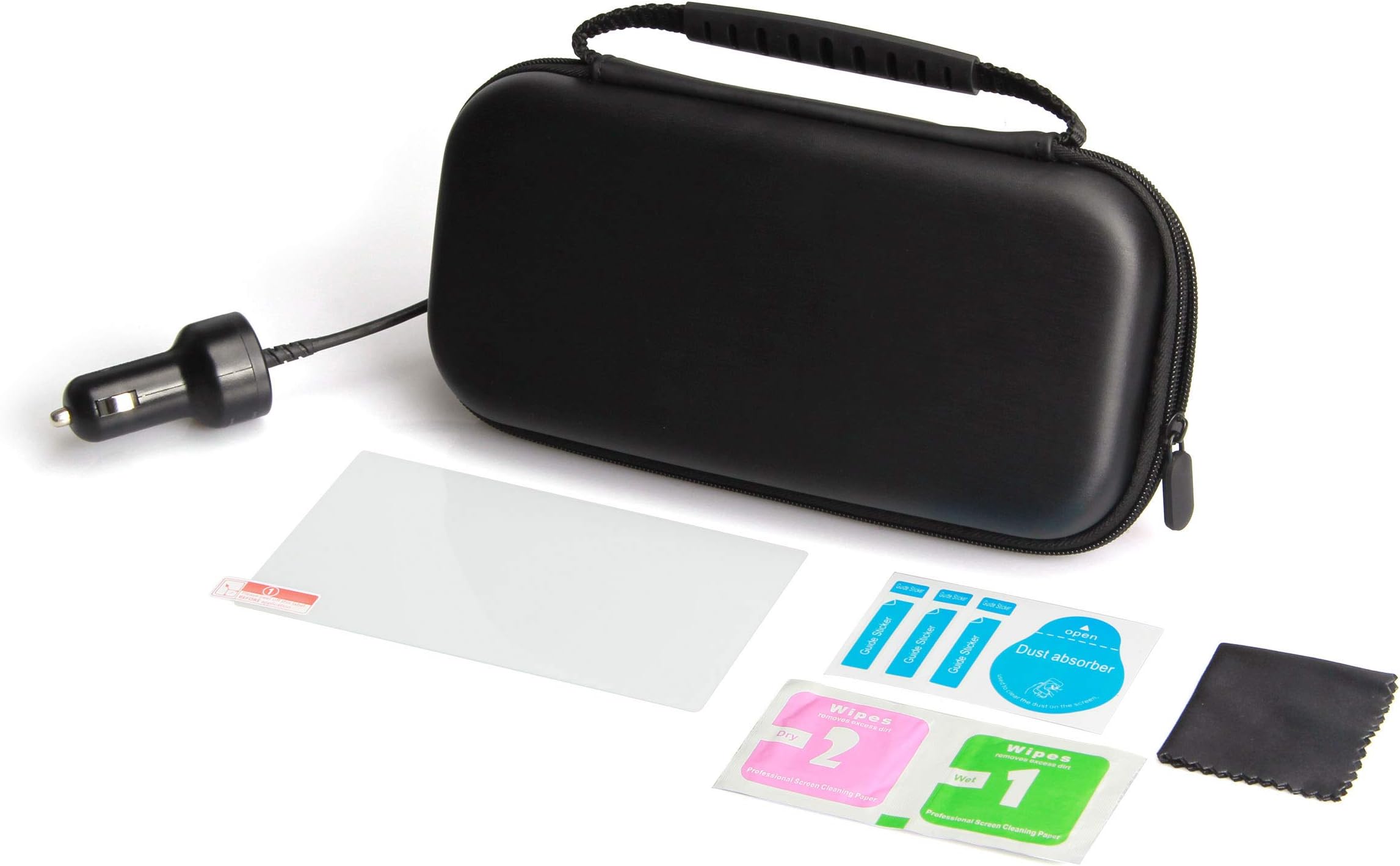 iMW Travel Kit For Nintendo Switch Lite , Black