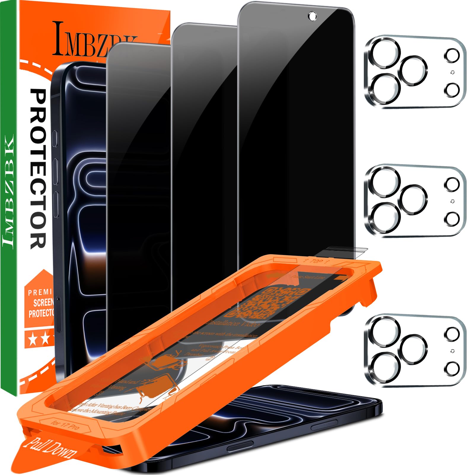 IMBZBK 3-Pack Privacy (17 Pro)