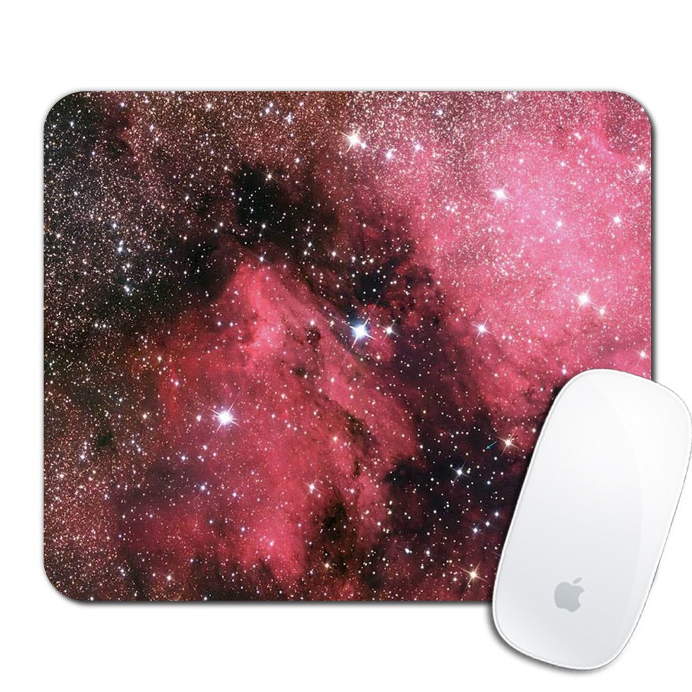 Royal Up Starry Sky Custom Mouse Pad Gaming Mat Keyboard Pad Waterproof Material Non-Slip Personalized Rectangle Mouse pad (9.4x7.8x0.08Inch)