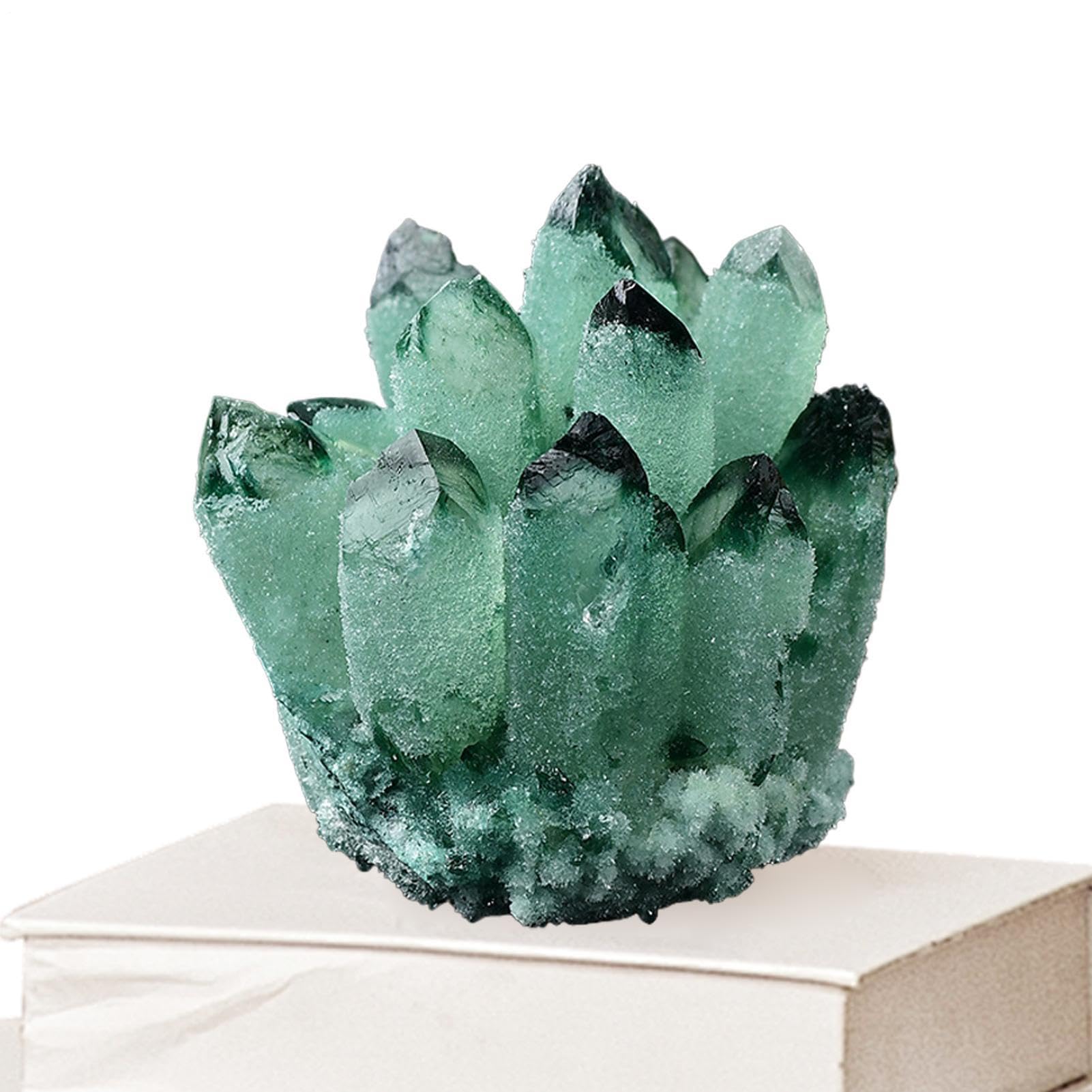 Piedras energéticas contra el estrés en el dormitorio con cristales