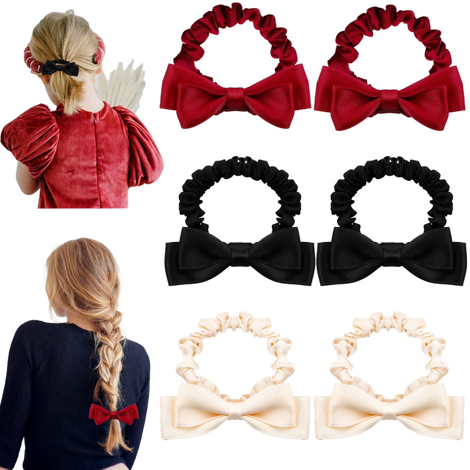 Loghohu 6PCS Hair Bows