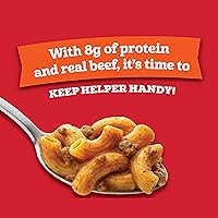 Vista 4 de Hamburger Helper Taza de microondas con chile macarrones (2 onzas, paquete de 6) sin sabores artificiales, listo en 4 minutos, comidas rápidas