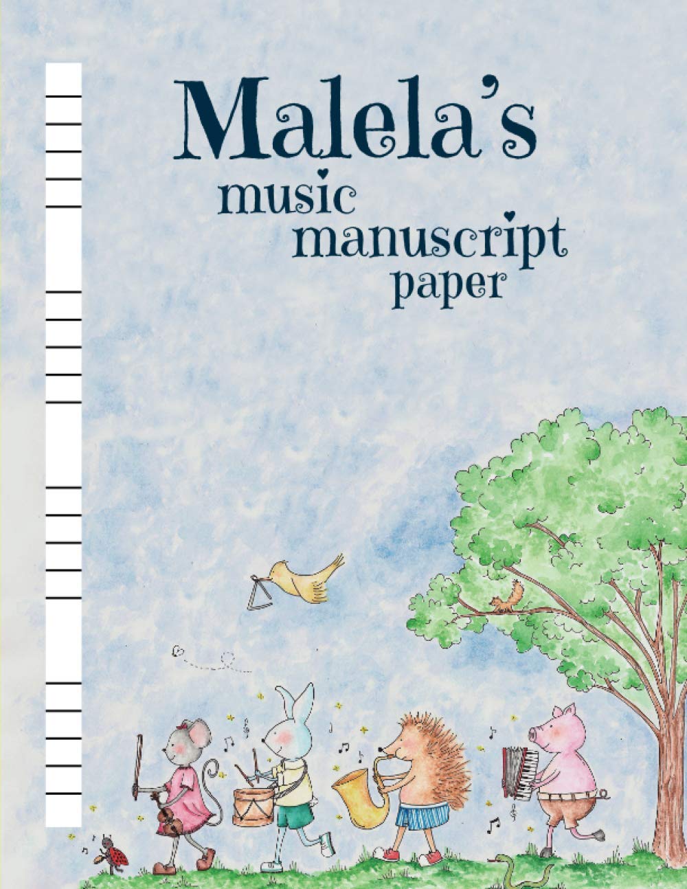 Independently published Malela's music manuscript paper