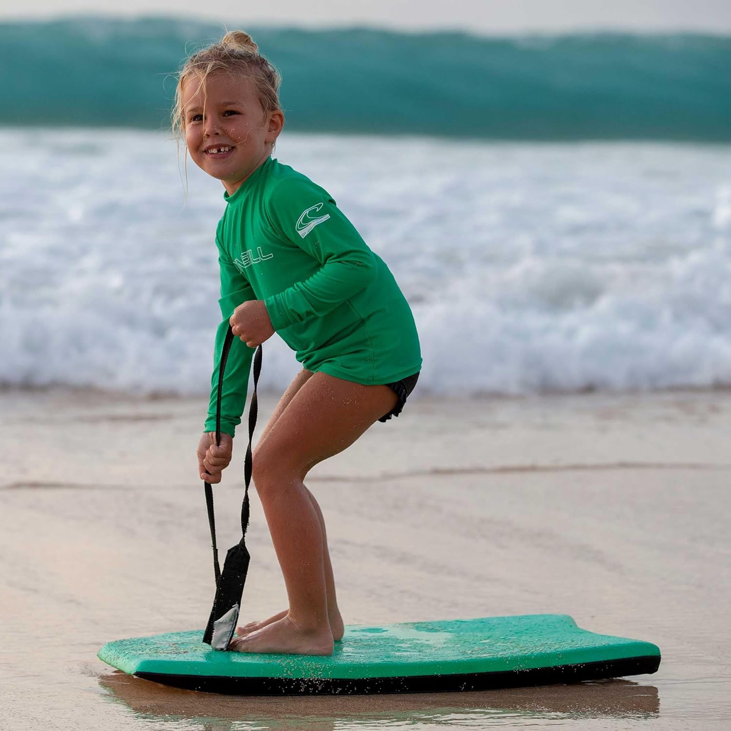 O'Neill Youth Basic Skins Long Sleeve Sun Shirt, UPF 50+ Rashguard, 4-Way Stretch Slim Fit for All Water Activities - Image 2