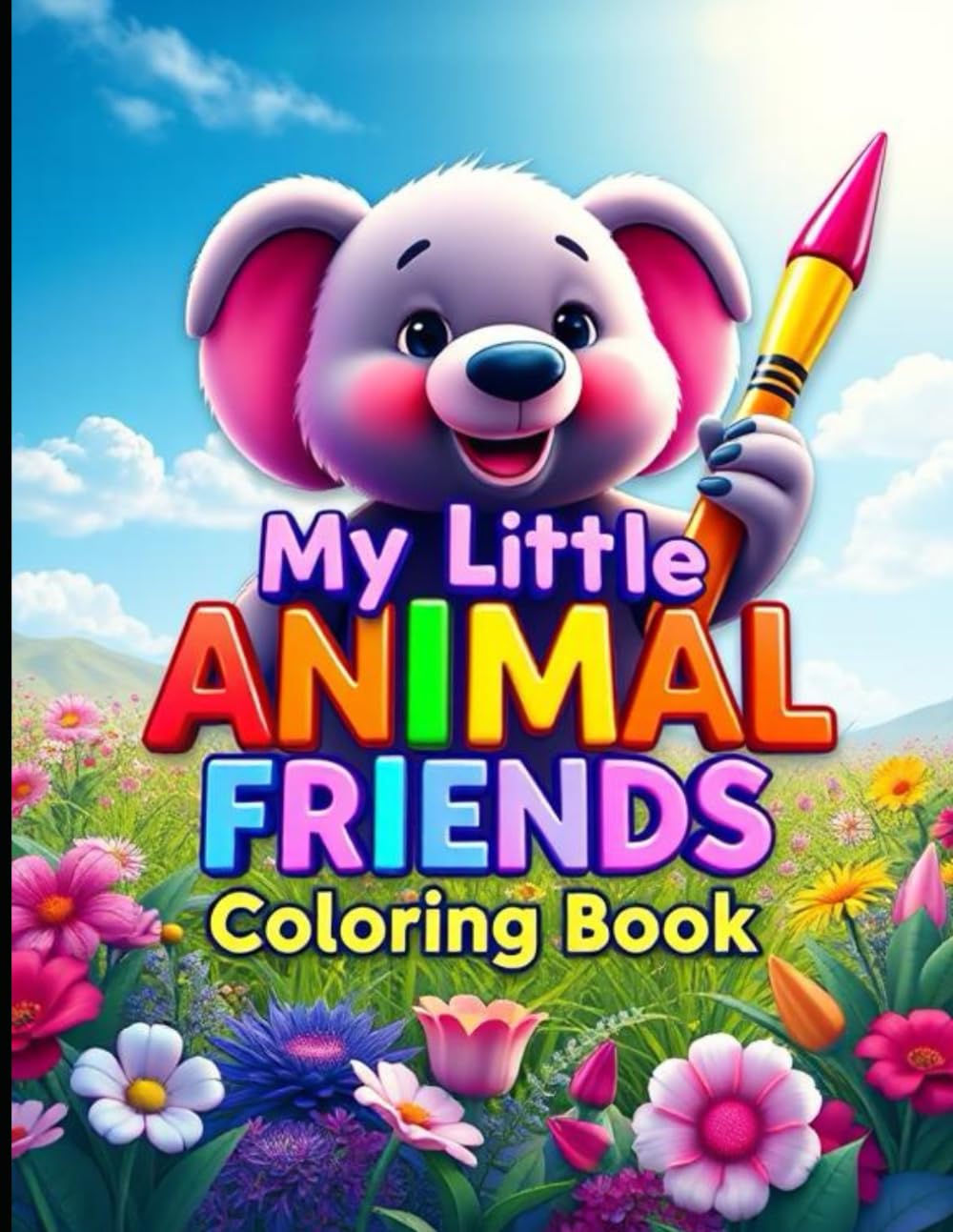 My Little Animal Friends Coloring Book