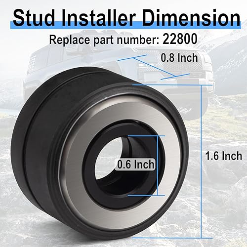 Miniatura 2 de 22800 - Instalador de pernos de rueda, herramienta de pernos de neumático, herramienta de instalación de pernos de rueda, extractor de pernos de