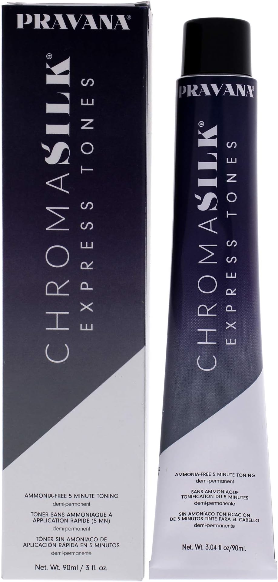 Pravana Chromasilk Express Tones - Dark Neutral Ash, 3 Oz