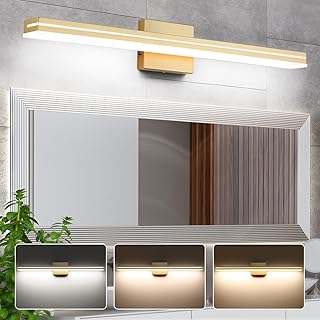 SineRise LED Modern Bathroom Vanity Light Fixtures (32-Inch, 3000K/4000K...