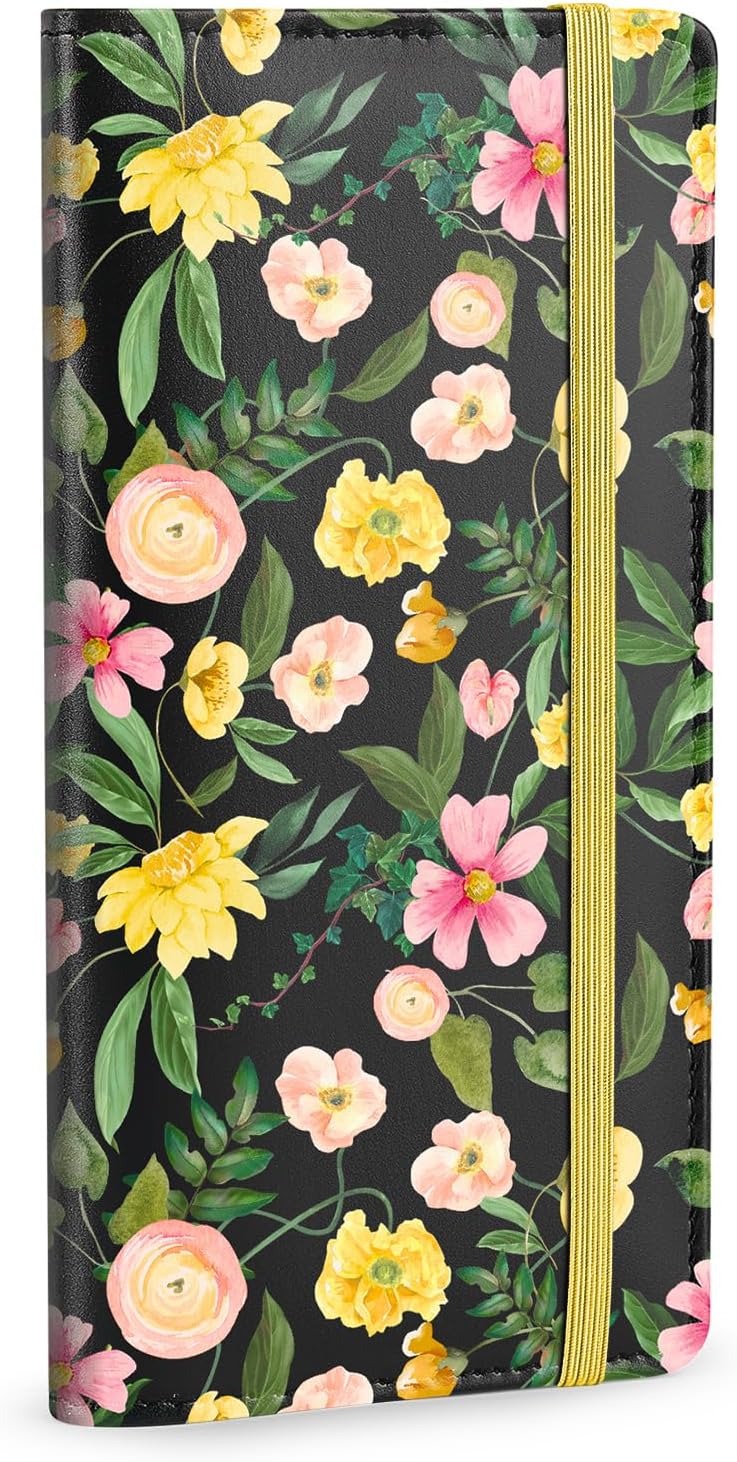 Checkbook Cover for Personal Checkbook, RFID Checkbook