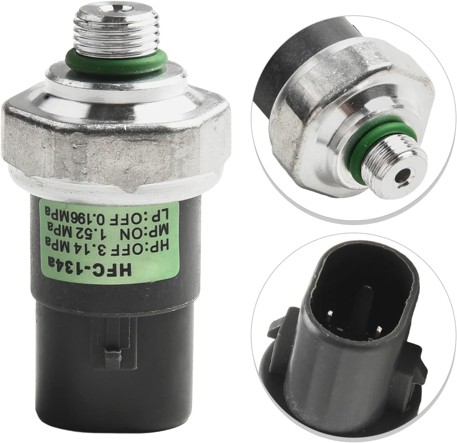 Car Air Pressure Switches Compatible with Vitz for Yaris 1999-2012 for Corolla 2002-2012 Air Conditioner Switch Pressure Sensor A/C Pressure Sensor 8864560030
