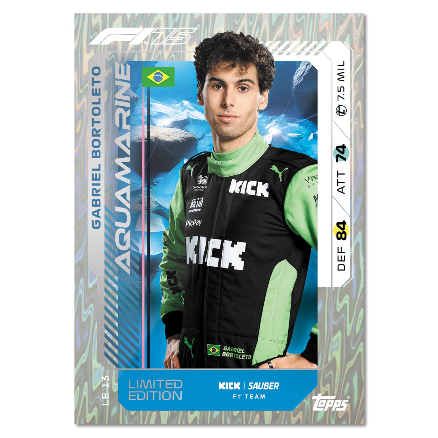 Topps Turbo Attax Formula 1 2025 – Value Box – zawiera 31 kart Turbo Attax w tym edycję limitowaną.