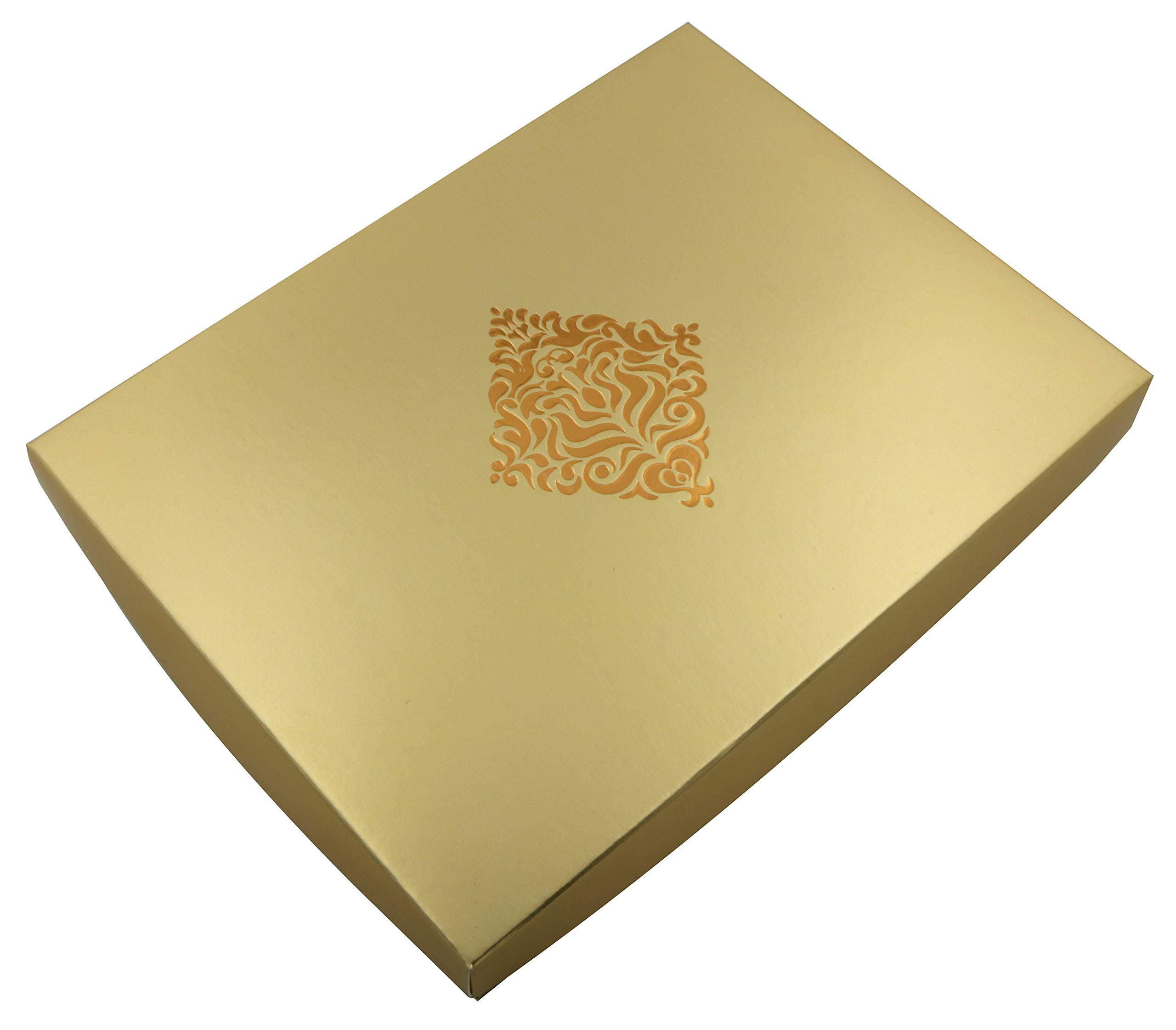 PARASs Paper 12 Cavity Empty Chocolate Gift Box Rectangle Folding Paper Sweet Boxes for Packing Return Gifts Box, Pack of 10, Golden (B08YRZTQRD) Amazon Price History, Amazon Price Tracker
