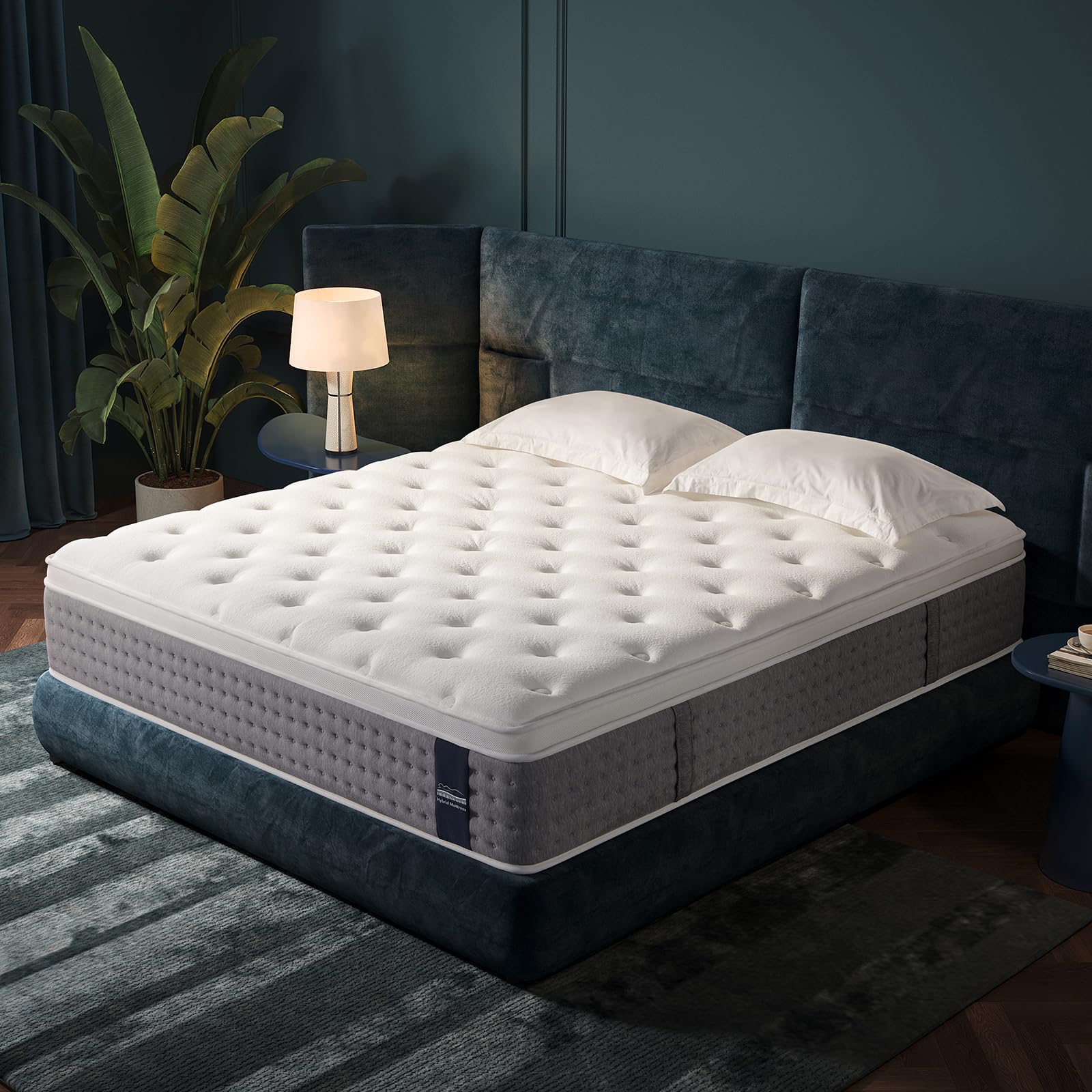 Photo 1 of DSOUL Queen Size Mattress 14 Inch,Medium Firm Hybrid with Memory Foam& Individually Wrapped Pocket Coils for Support,CertiPUR-US Certified1086209343
1Z4447439000975610