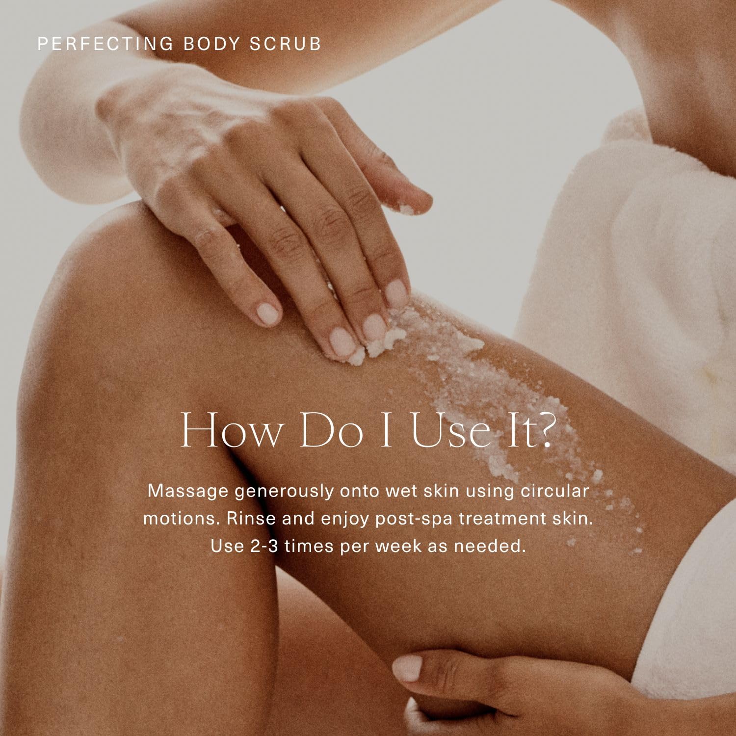 Oak Essentials Perfecting Body Scrub | Gentle Sugar Body Exfoliator for Visibly Smoother, Softer Skin, 7.1 Oz - Image 4