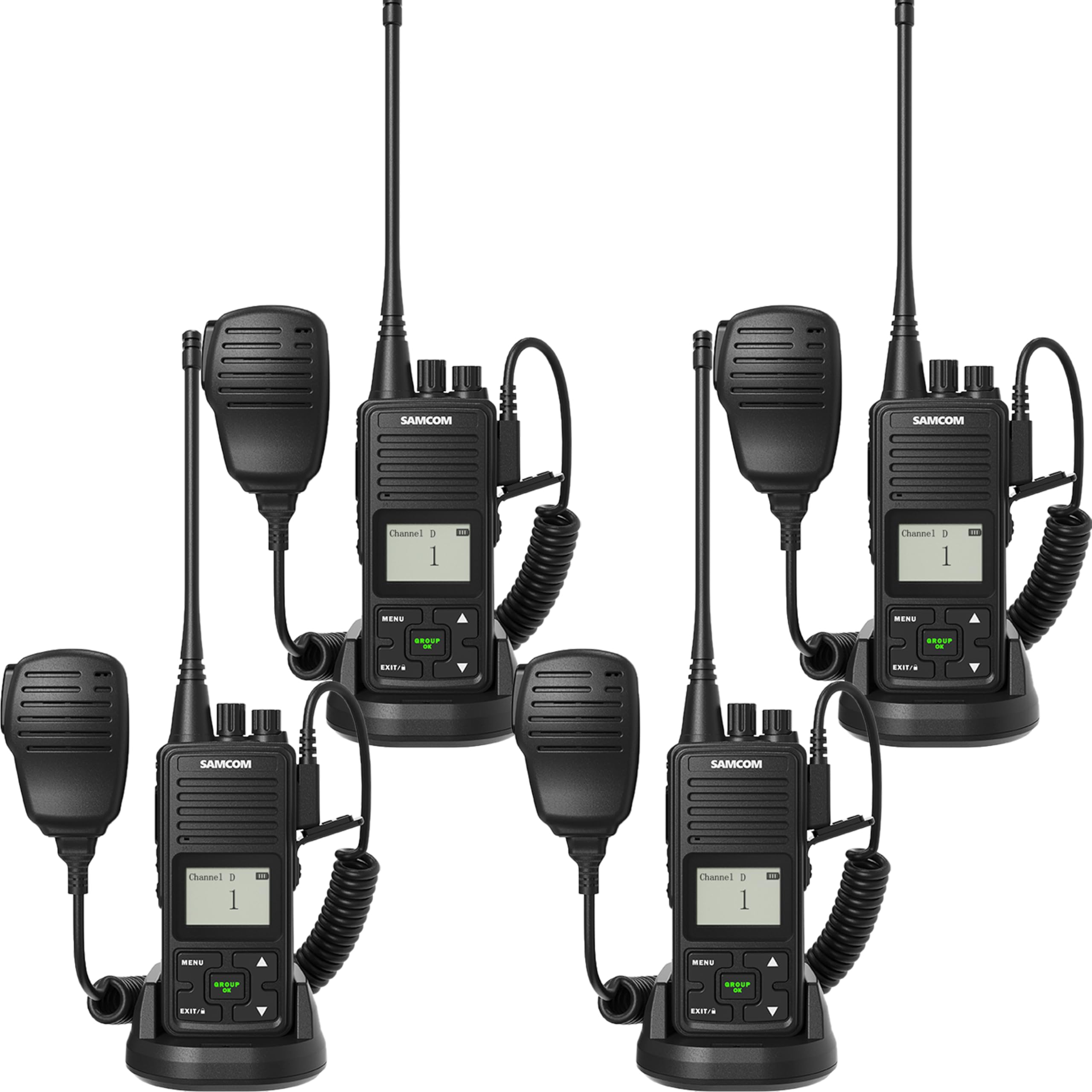 RADIOジャック ZASTONE ZT-889G GPS Walkie Talkie 10W 3000mAh 999CH VHF/UHF
