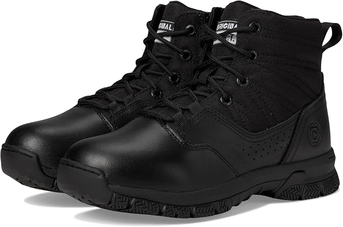 Ботинки Original S.W.A.T. ProTec 6" Side Zip Polishable Toe Boot, цвет: Чёрный — фото 1
