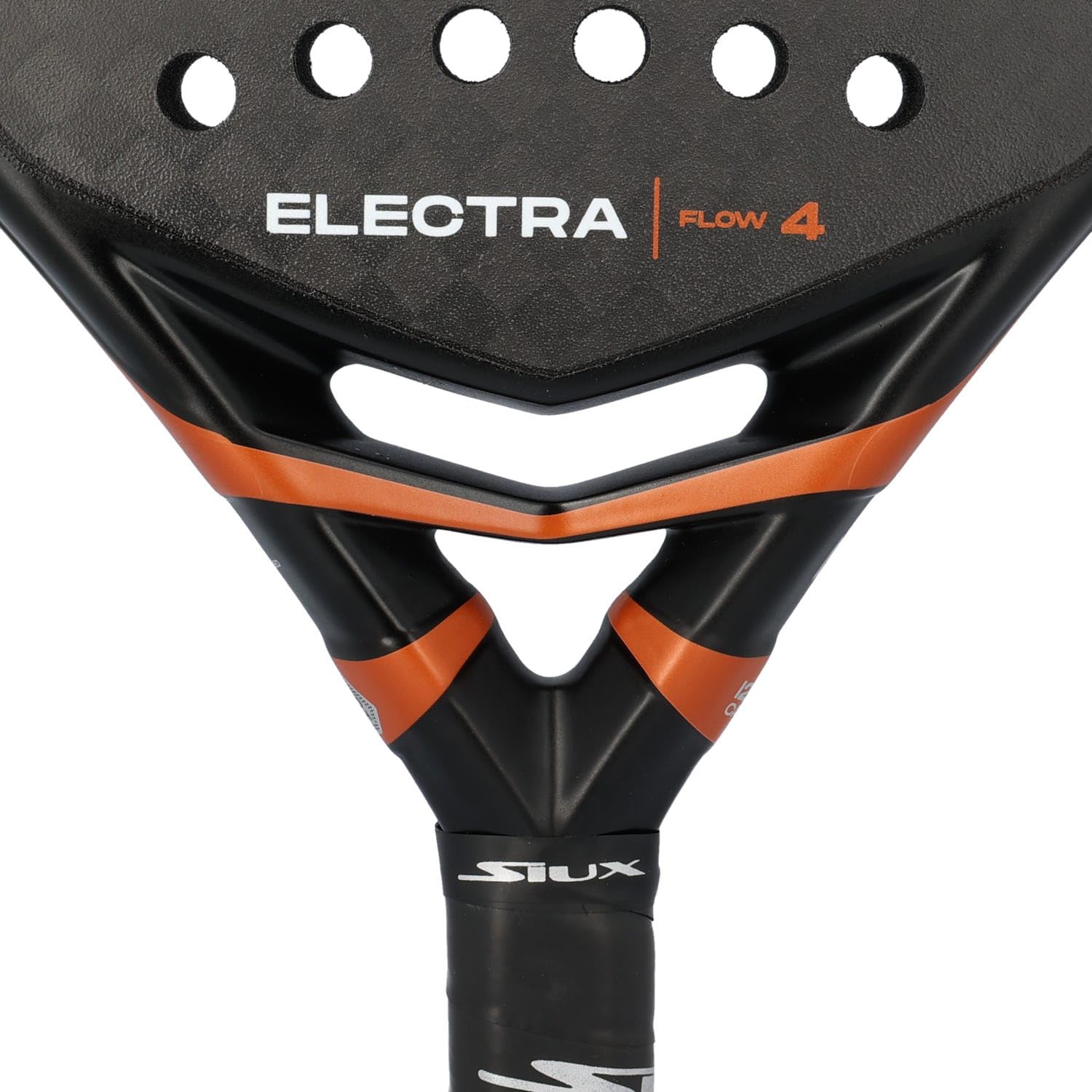 Siux - Pala Electra 4 Special Edition Flow Semi Profesional Forma Redonda - Control y Potencia