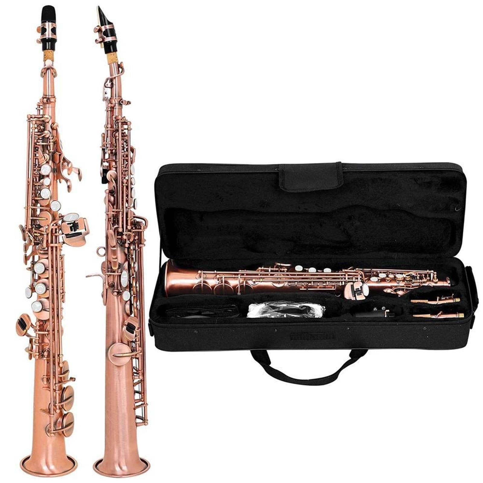 Saksofon Instrumenty Muzyczne Saksofon Sopranowy Prosty Bb