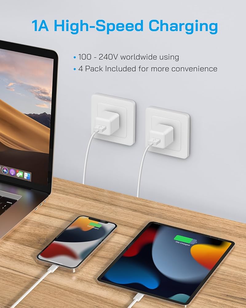 Amazon.com: juusmart i Phone Lightning Charger，[MFi