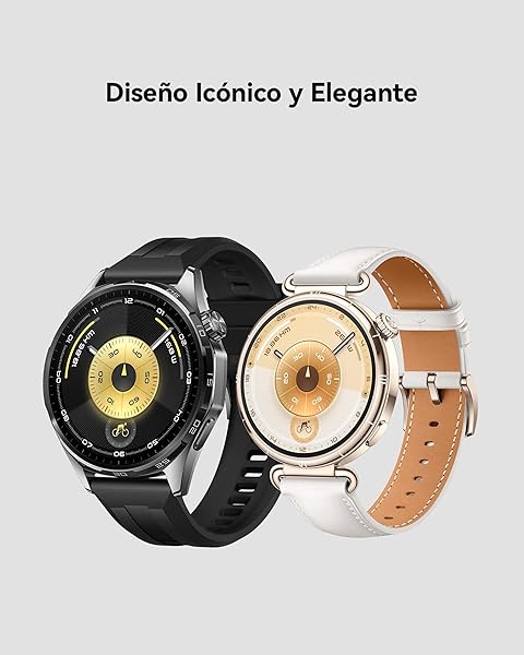 HUAWEI Watch GT 6 46mm GPS Smartwatch, 1.47''AMOLED Pantalla Táctil, hasta 21 Días de Autonomía, Ciclismo, 100+Modos Deportivos, Compatible con iOS Android, NFC, Monitoreo de Salud, Negro - 3