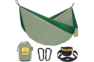Camping Hammock: Unwind in Nature's Embrace with Wise Owl Hammock Straps