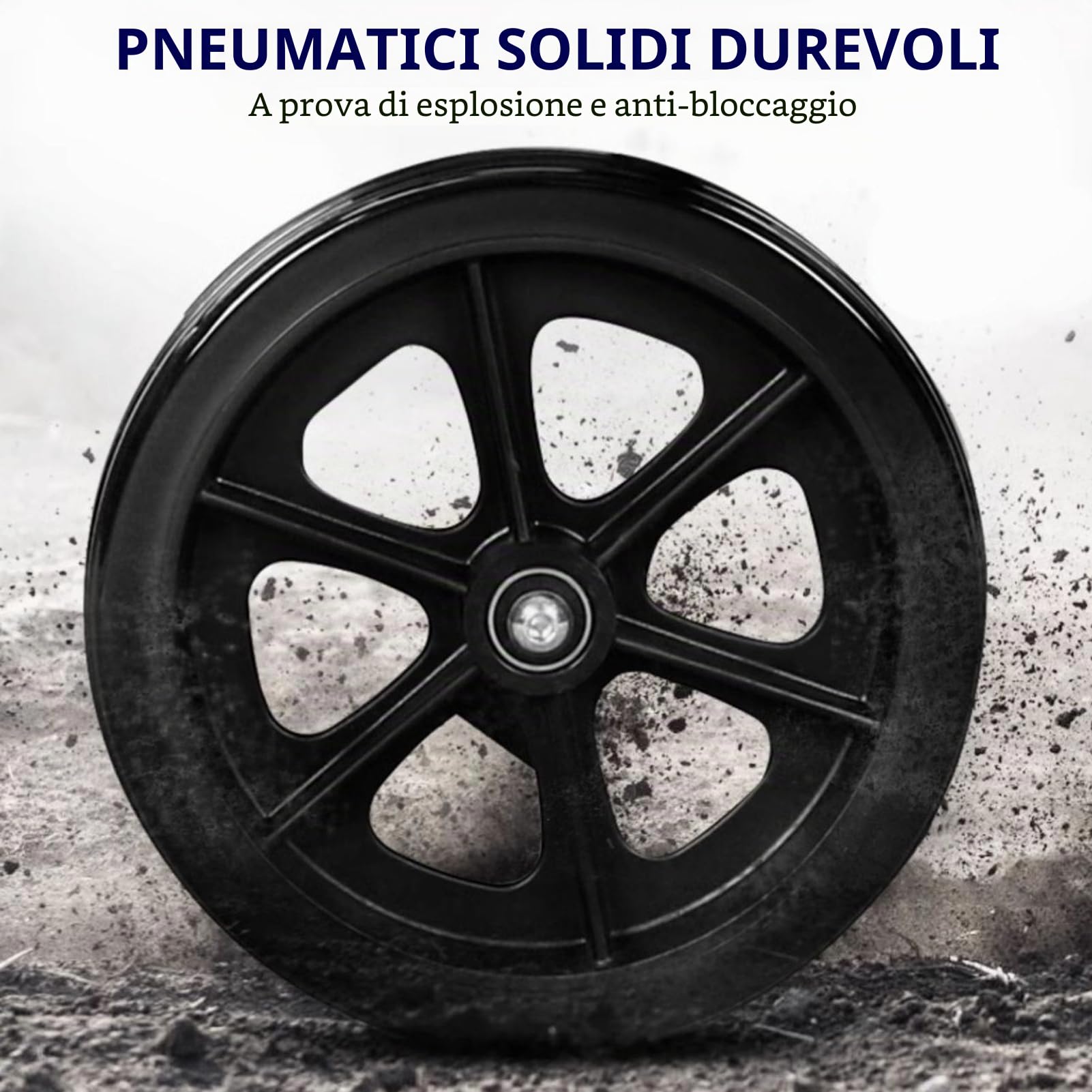 Sedia a rotelle leggera da 6,2 kg, pieghevole, per adulti e anziani, supporto fino a 81,6 kg, sedia a rotelle da viaggio in alluminio, con grandi ruote per anziani, colore nero A