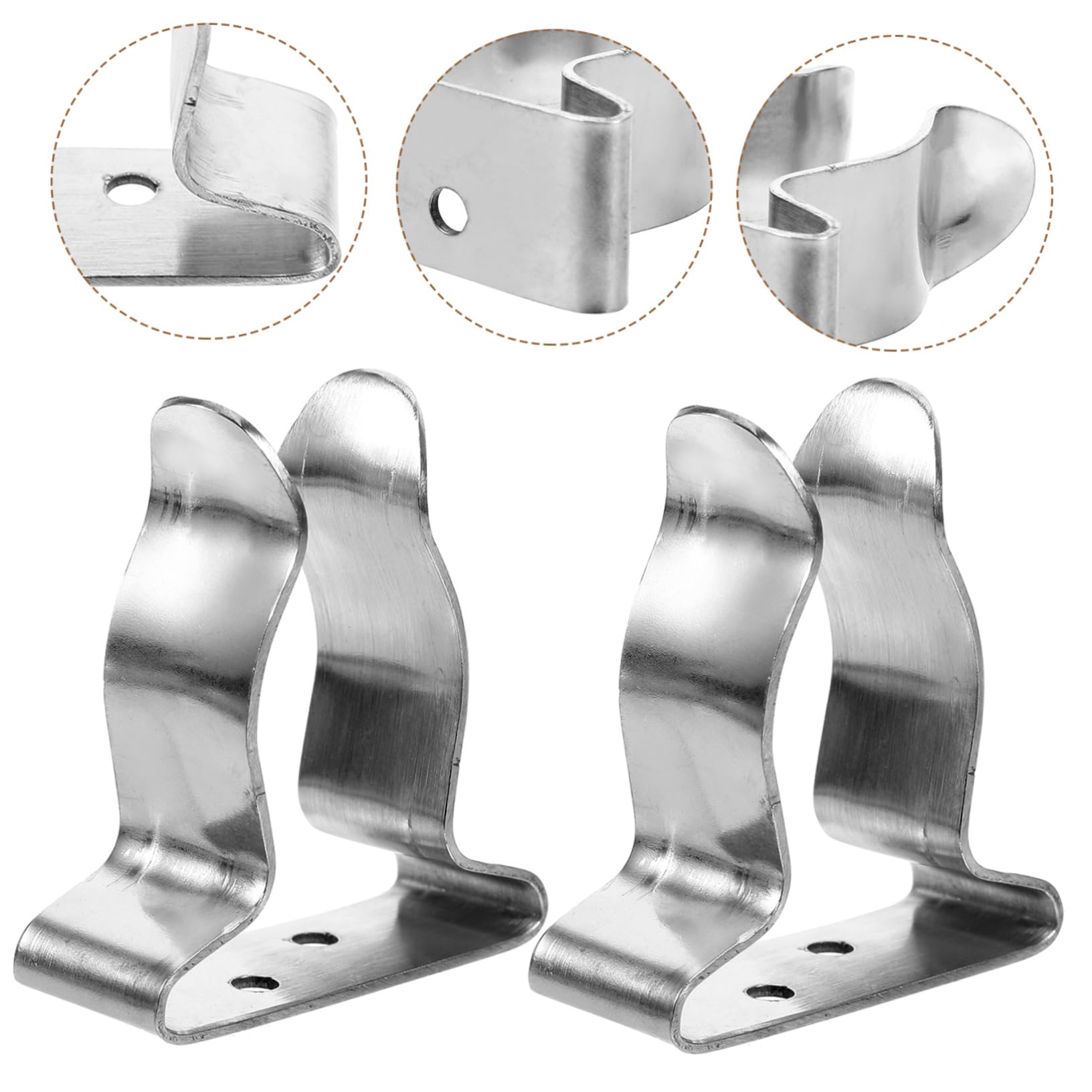 UPKOCH Kajak Paddel Clips Deckmontierte Paddelhalter Für Boote Langlebige Und Leichte Paddelbefestigungen Universelles Zubehör Für Kajaks Und Kanus
