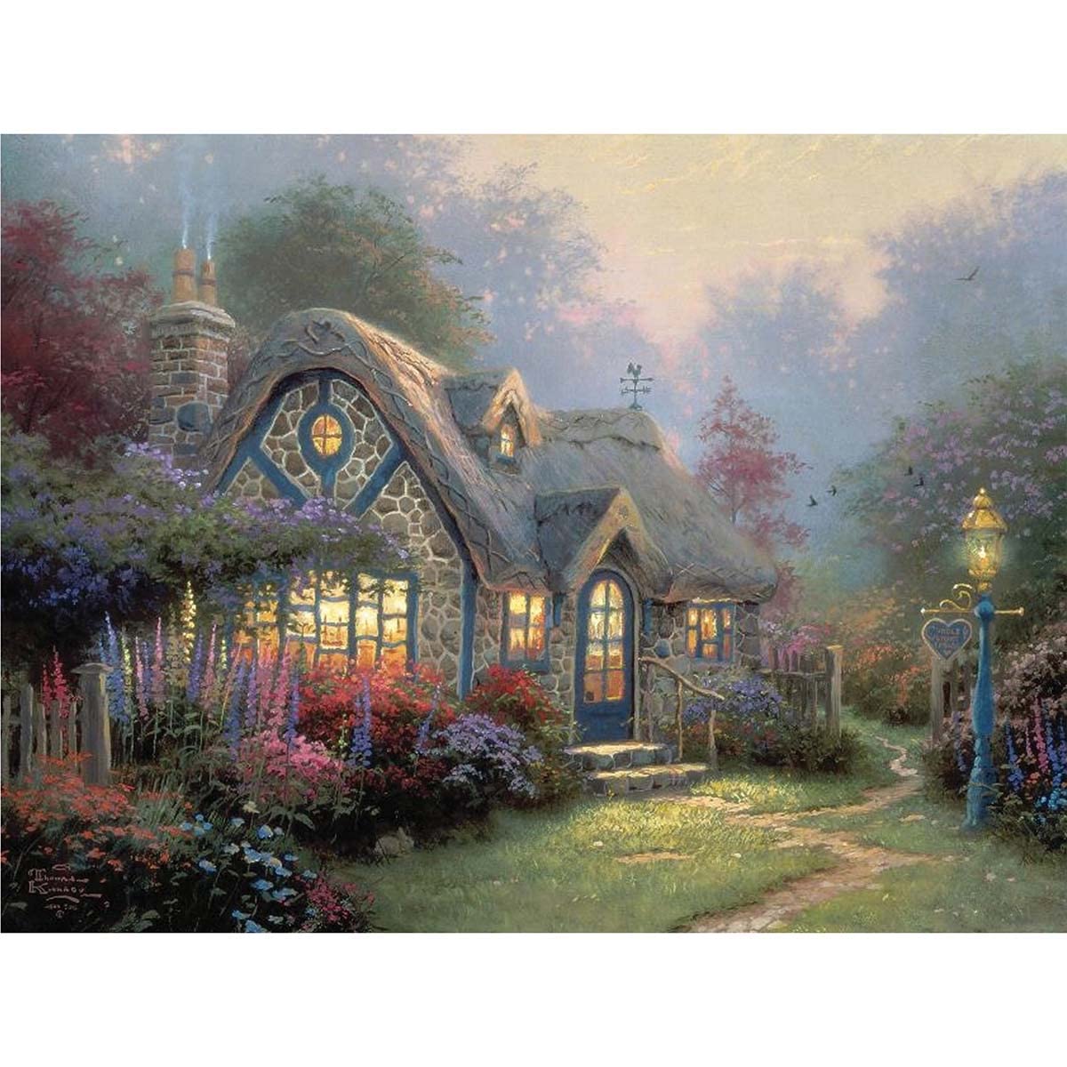 Lamplight Cottage Paint by Number Kit