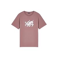 EMPORIO ARMANI T-Shirt Girocollo da Uomo con Stampa Animalier