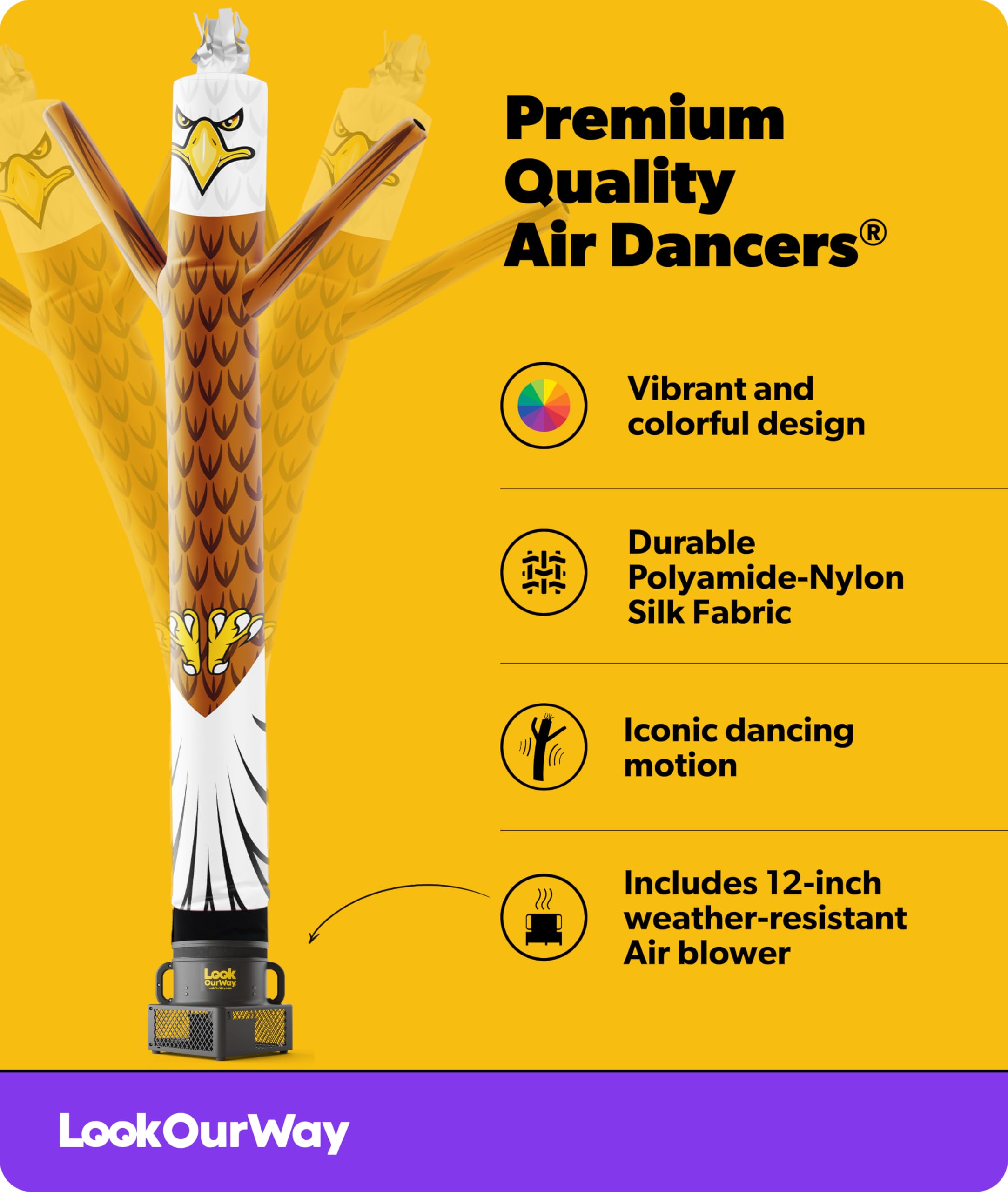 Amazon.com: LookOurWay Air Dancers Wacky Waving Inflatable Tube