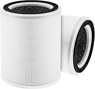 TPAP001 Filter Replacement for TOPPIN TPAP001 HEPA Air Purifier Comfy Air C2,3-in-1 H13 True HEPA Filter,Part # TPFF001,2 Pack