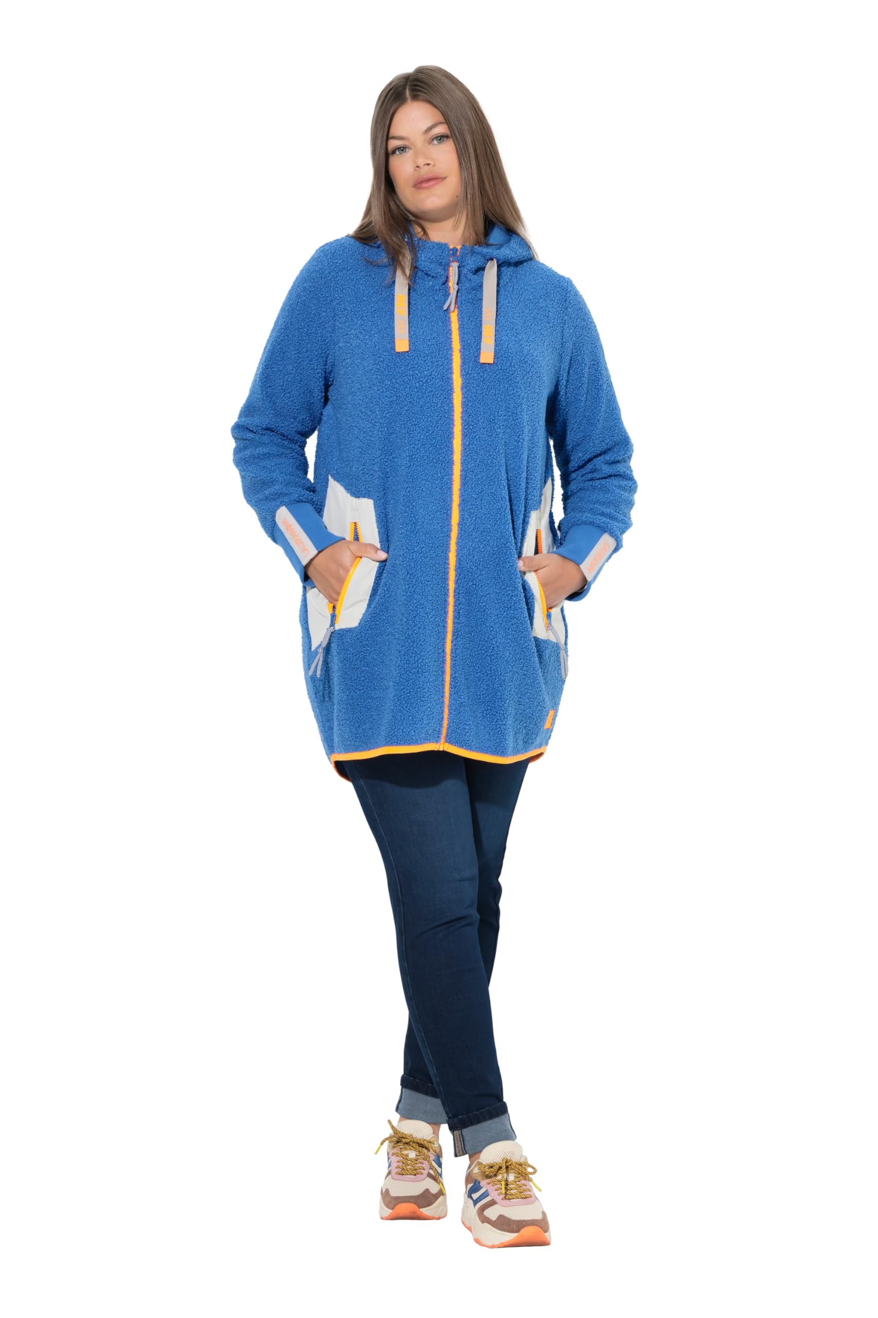 Laurasøn Teddy-Sweatjacke, Langarm, Kapuze, Oeko-TEX 842391