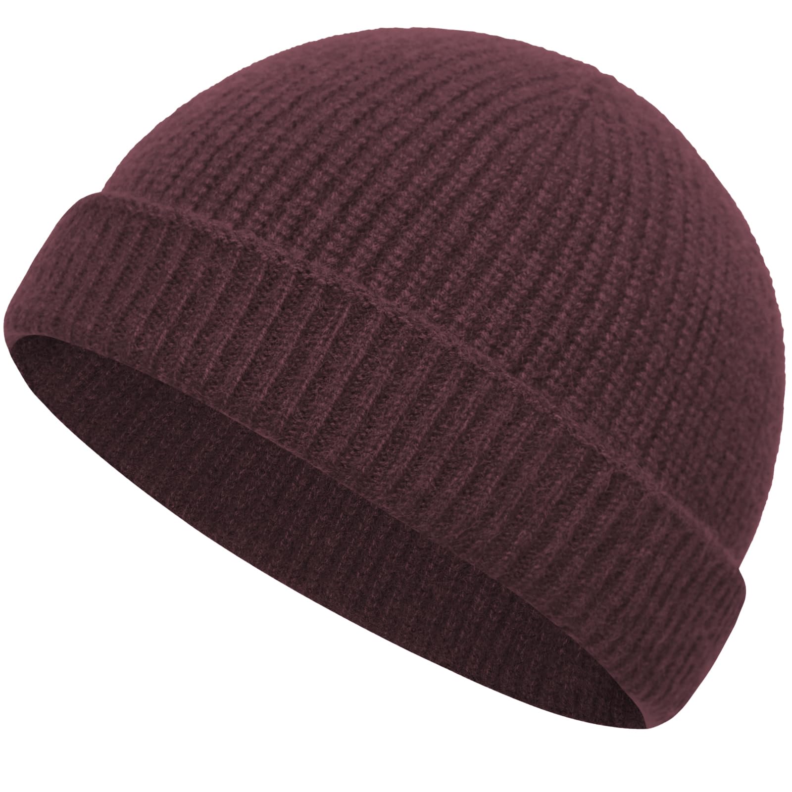 PHILIGHTS Fisherman Beanie Hat Watch Cap Thin Wool Mens Short Beanies Hats for Men Women Trawler Skull Caps