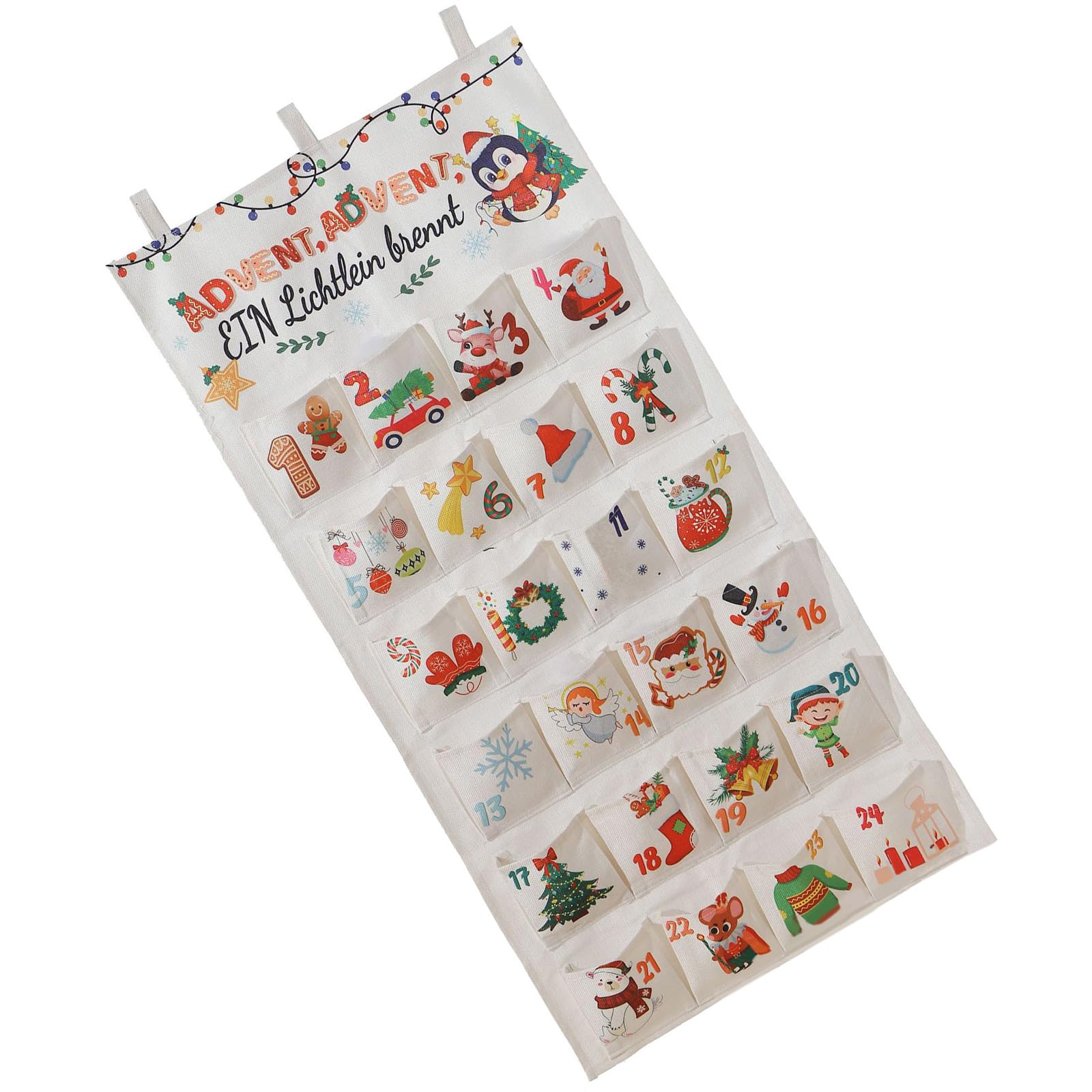 Amazon.co.jp: SYJHHWGS カウントダウンカレンダー 24個の充填可能