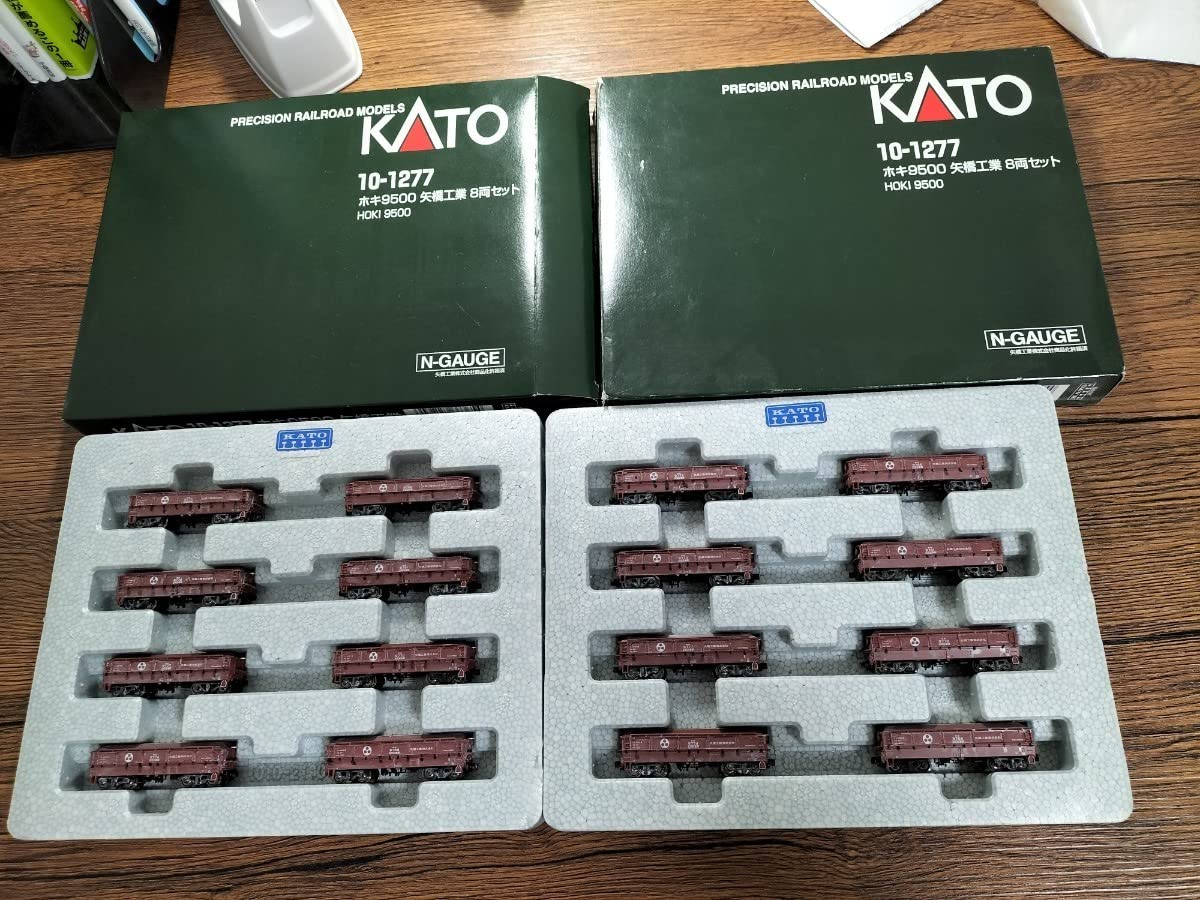 Amazon | KATO ホキ9500 2セット 16両編成 矢作工業 赤ホキ JR