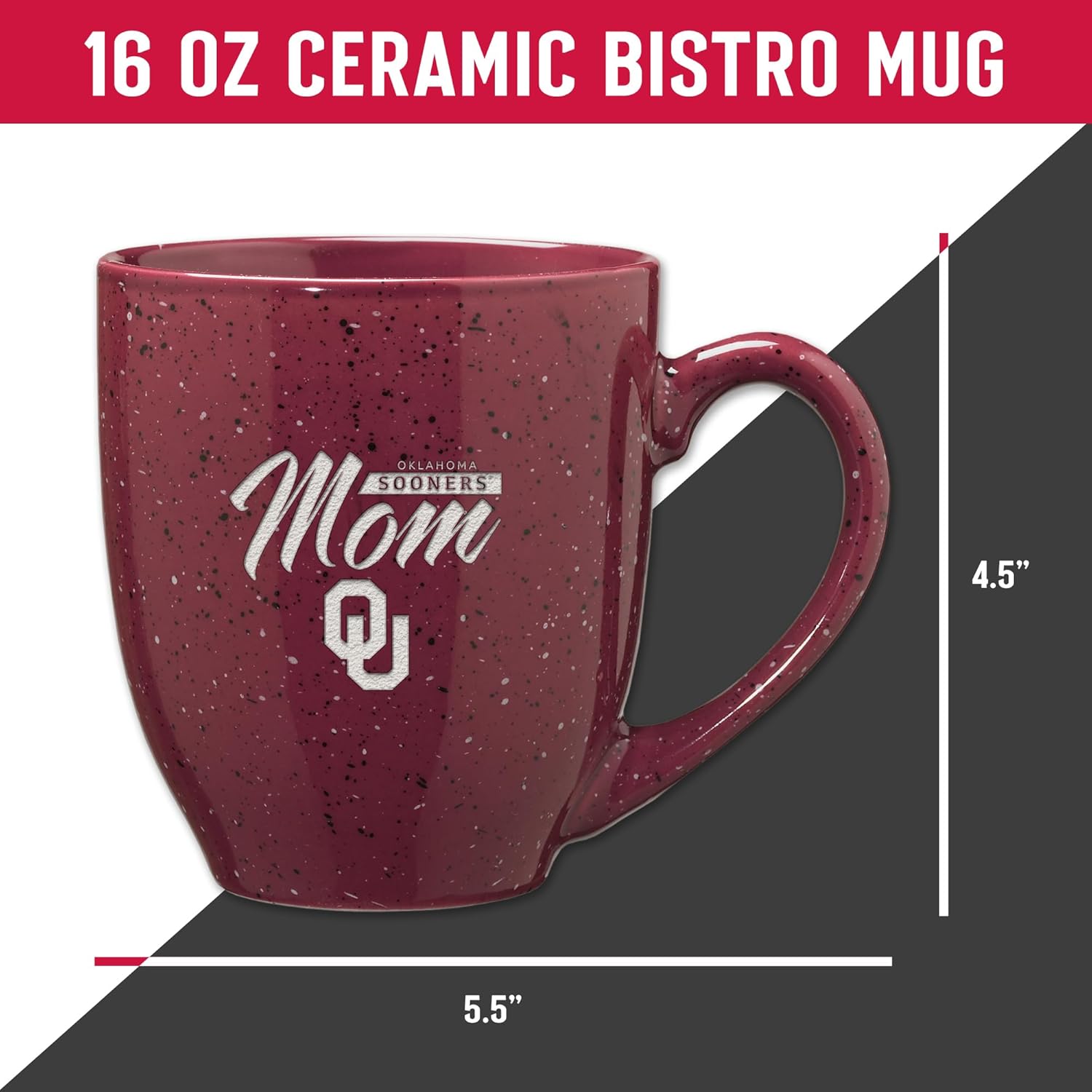 Rico Industries NFL Football Tennessee Titans Speckle 12oz Laser Engraved Campfire Mug - Image 5