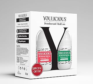 مزيل عرق سائل من يوليشس بدون رائحة للجنسين، سعة 50 مل، يوفر حماية لمدة 48 ساعة مع تفتيح البشرة