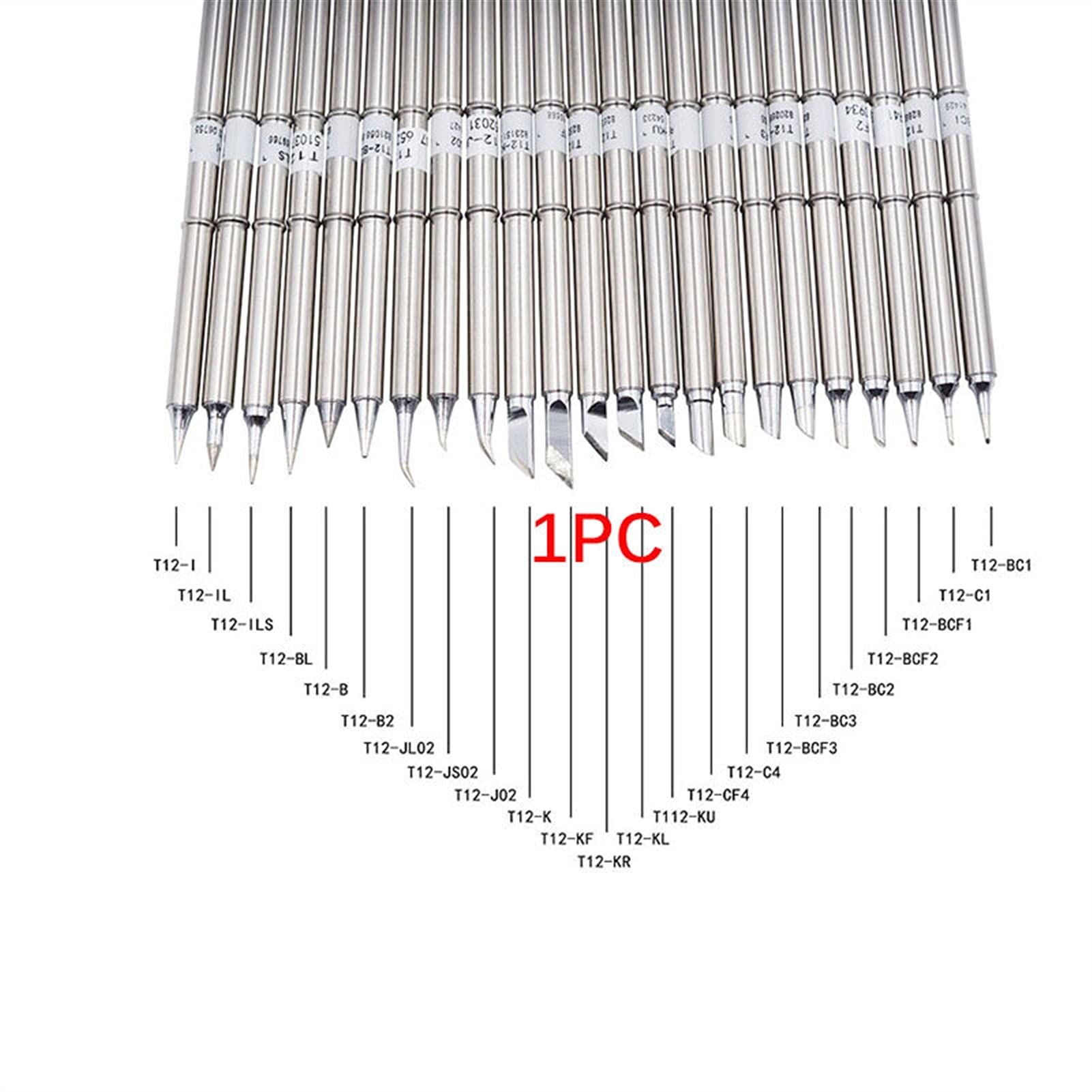 Pointes De Soudure T12 Noires - Lot De 5 - Sans Plomb - Anti-Oxydation