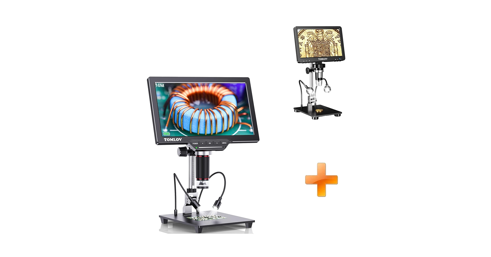 Amazon.com : TOMLOV DM9 Pro HDMI Digital Microscope with 7'' IPS