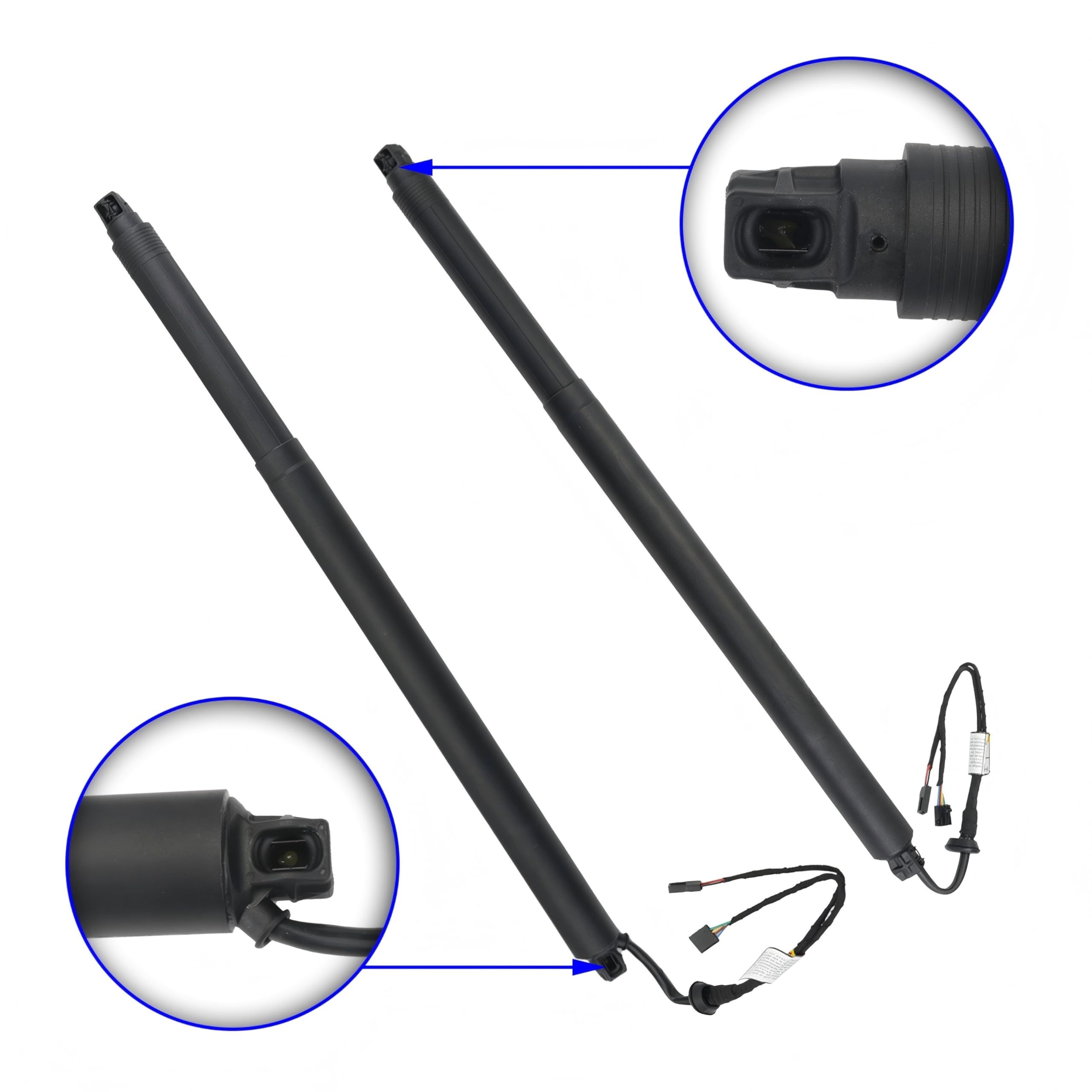1 Paar Elektrische Gasfeder Dämpfer Heckklappe Gasdruckfeder kompatibel mit Skoda Octavia III Kombi 5E5 BJ. 2013-2021 5E9827852B 5E9827851F 5E9827851A