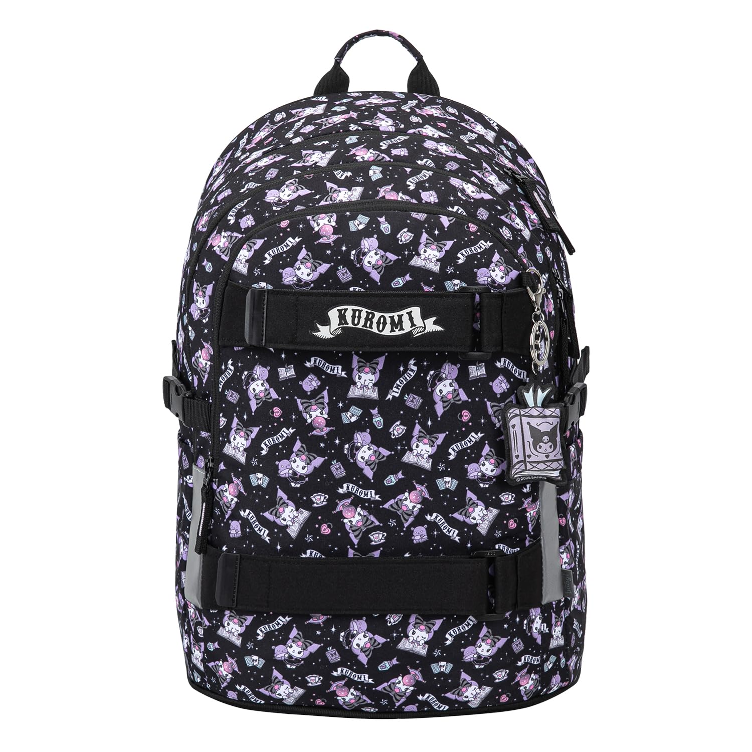 Baagl Mochila escolar para niños, niñas, adolescentes, monopatín, mochila infantil con compartimento para portátil y correa para el pecho, para escuela, secundaria, escuela secundaria