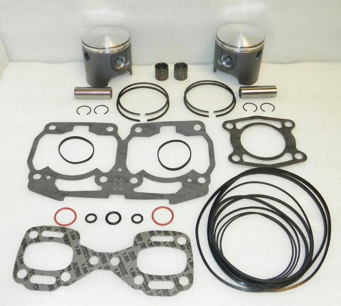 RAREELECTRICAL Platinum Rebuild Kit Compatible With 1999-2005 Sea-Doo 3D Rfi Gsx Rfi Gti Le Rfi Gti Std Rfi Gtx Rfi 800 787Cc Rotax Twin 2-Stroke Rave Pwc Jet Ski Engine Rebuild 110Hp Standard Bore
