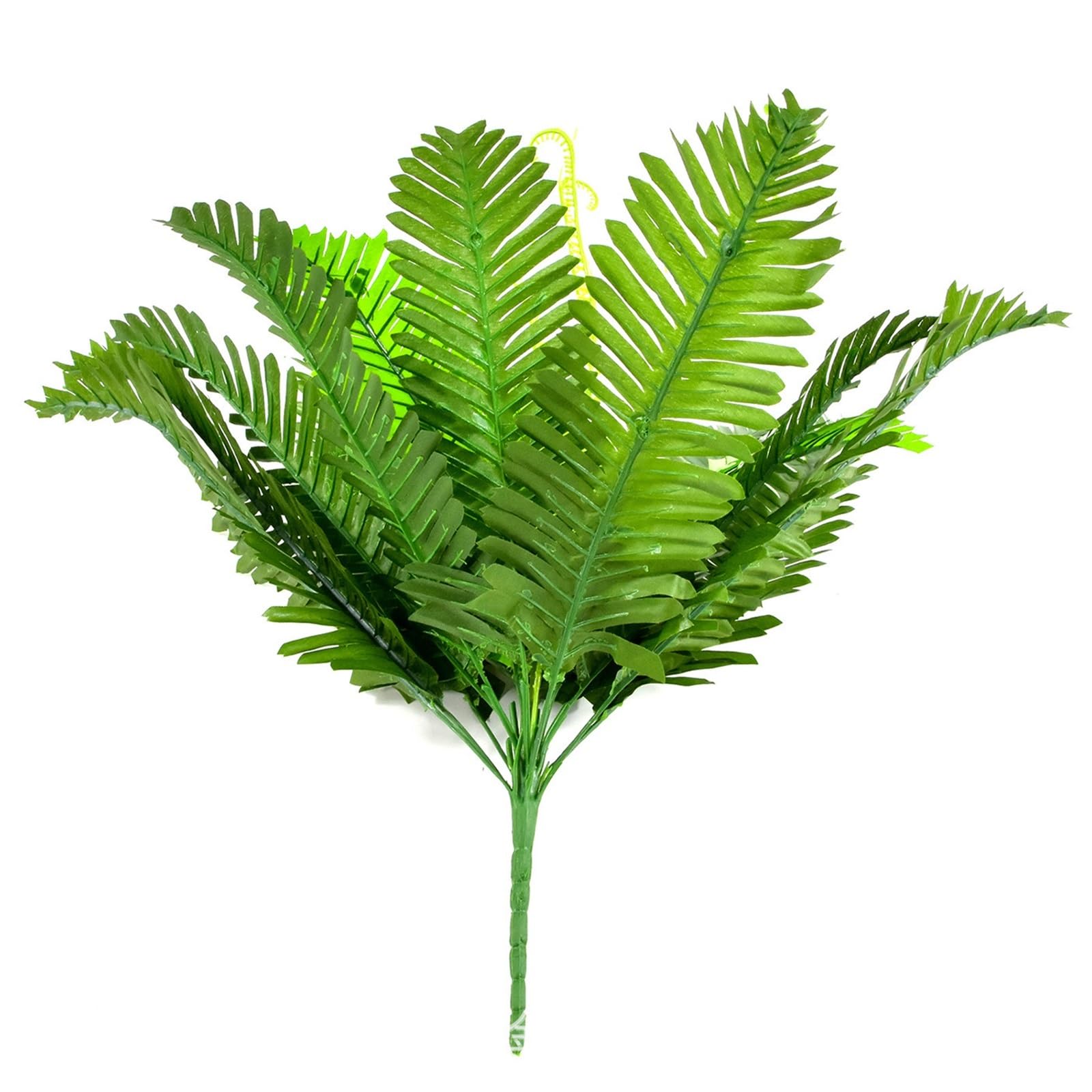 Wbcdxcbb 12Ironleaves 12 Large Iron Leaves, Fern, Simulated Plant Wall, Persian Grass Decoration 1Pcs