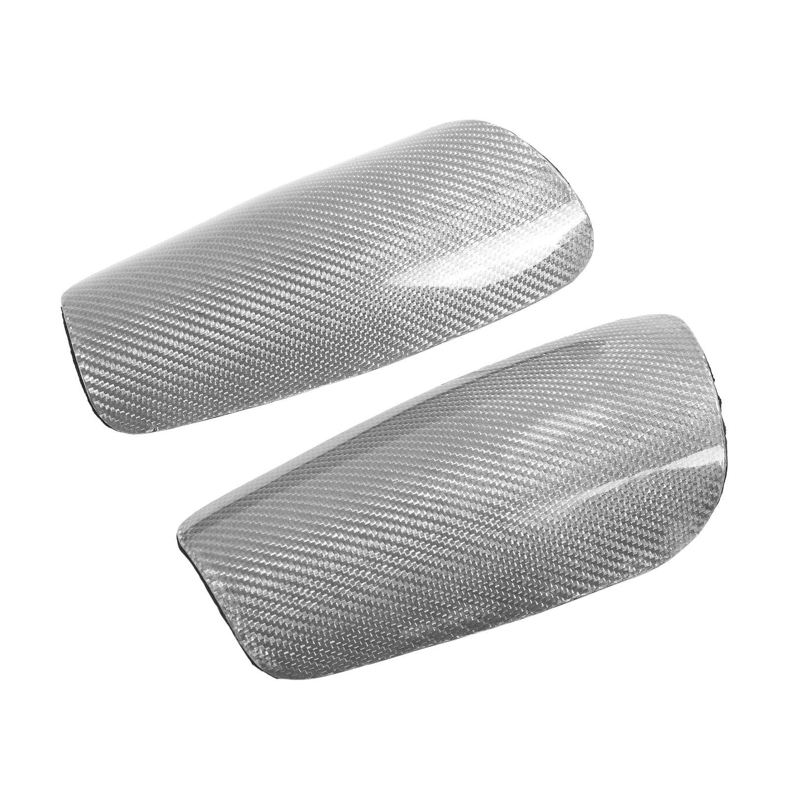 Tbest Parastinchi in Fibra di Carbonio per Bambini Leggeri, Calcio | Ergonomic anti-impact design, includes storage bag, suitable for football games and training