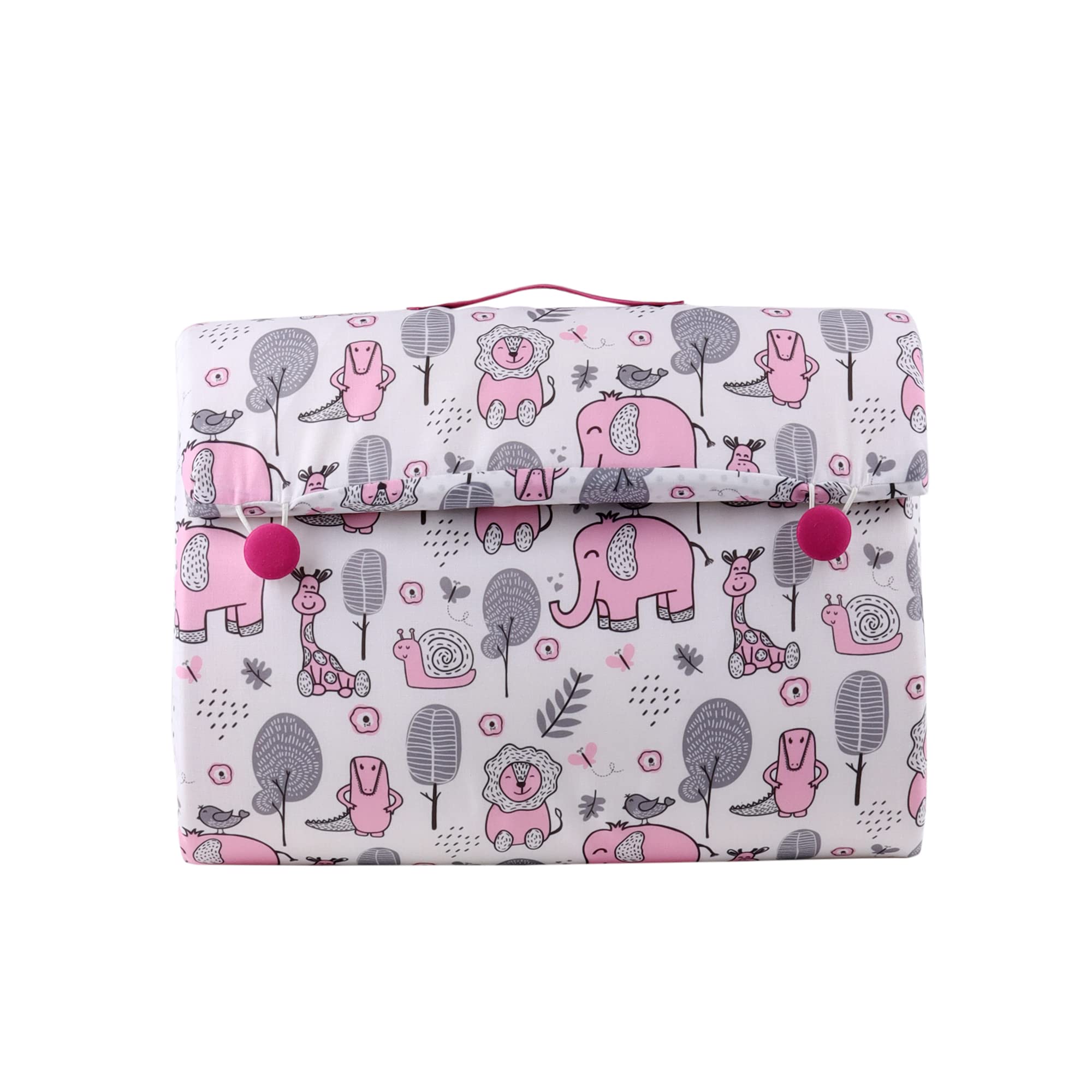 Oscar Home Baby Bedding Set/Bed in a Bag, Travel Time Foldable Sleeping Bag for Babies and Toddlers, Design Elephant - Image 3 thumbnail