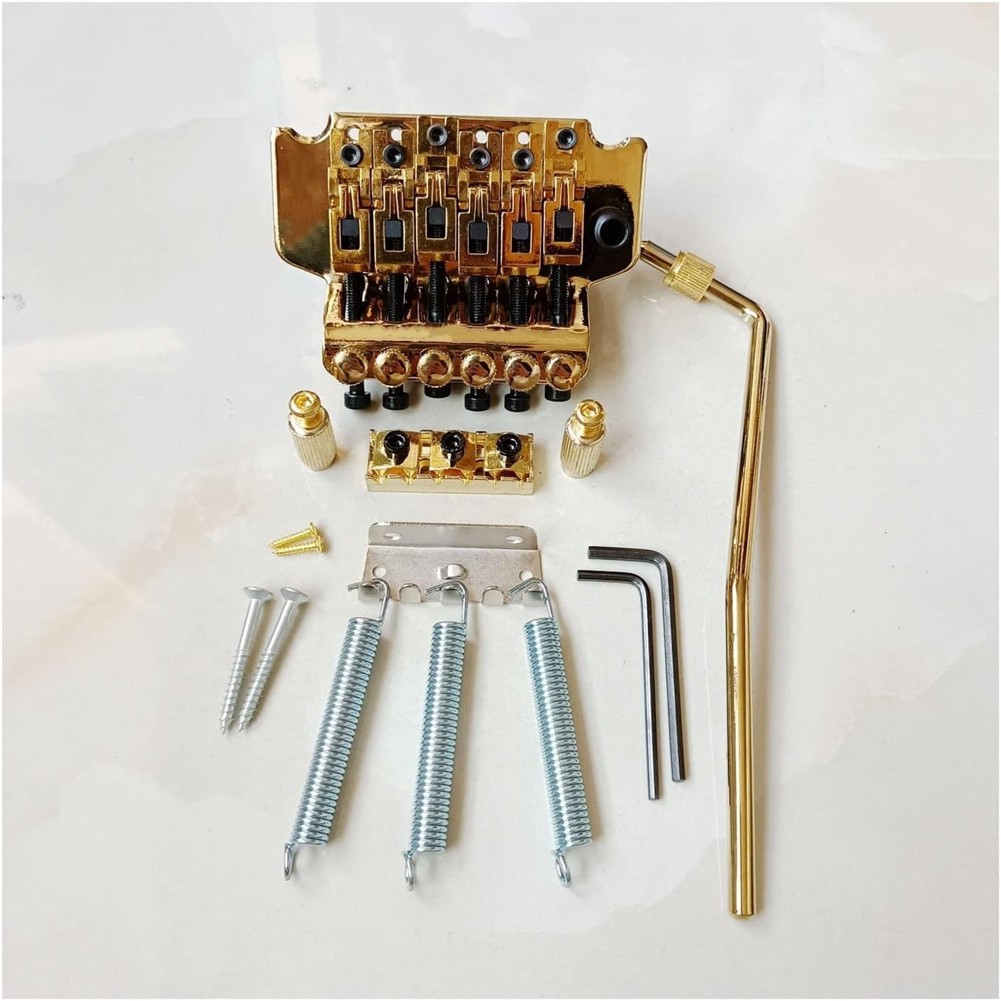 Electric Guitar Bridge Replacement 1 Set Gold Electric