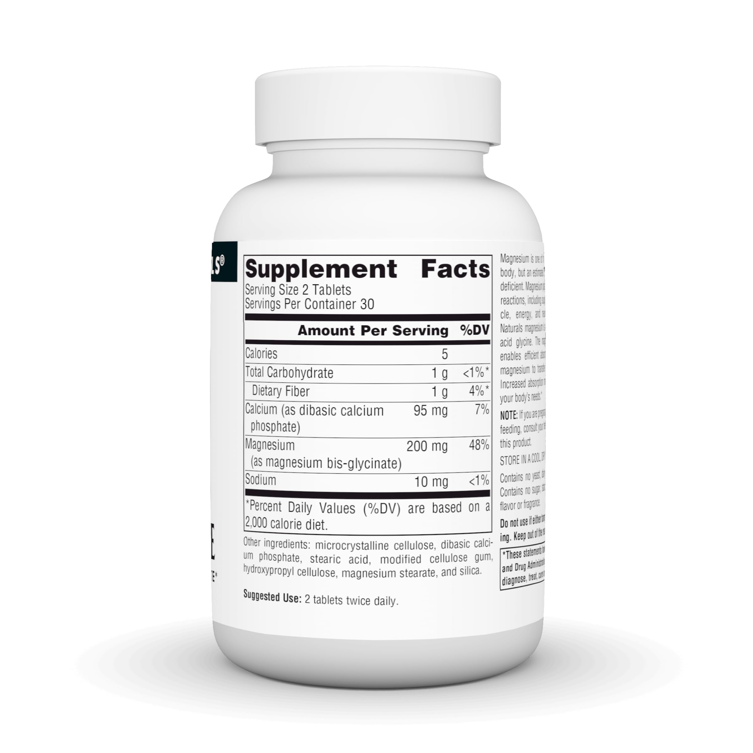 Source Naturals, Magnesium Bis-Glycinate - 60 Tablets — Amazon image 3