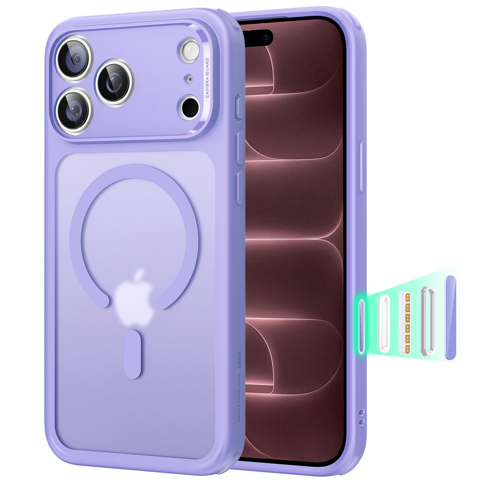 Amazon.com: ESR Classic Hybrid for iPhone 18 Pro/17 Pro Case
