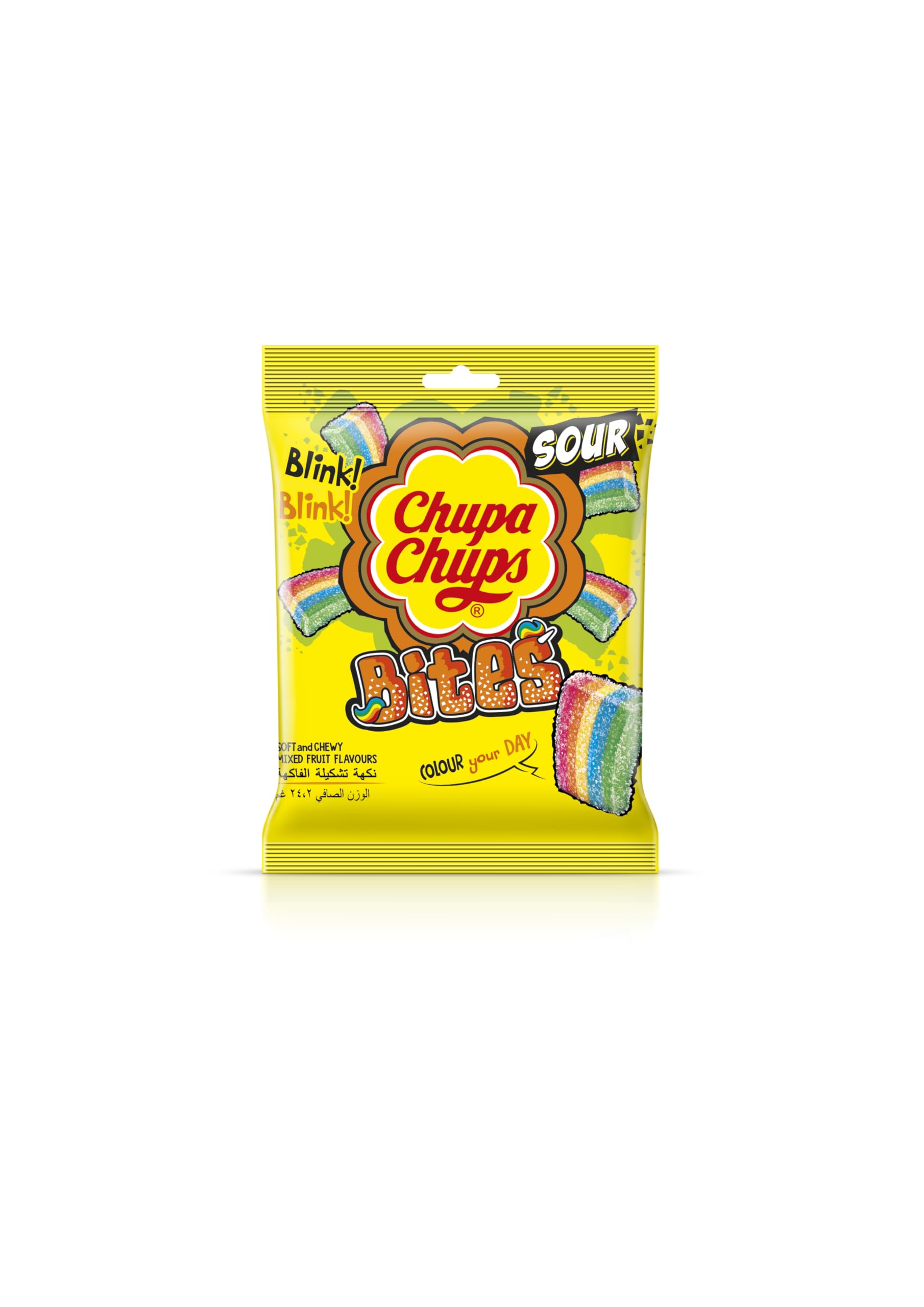 Chupa Chups Sour Bites Jelly Candy, 24 gm (Pack Of 20)