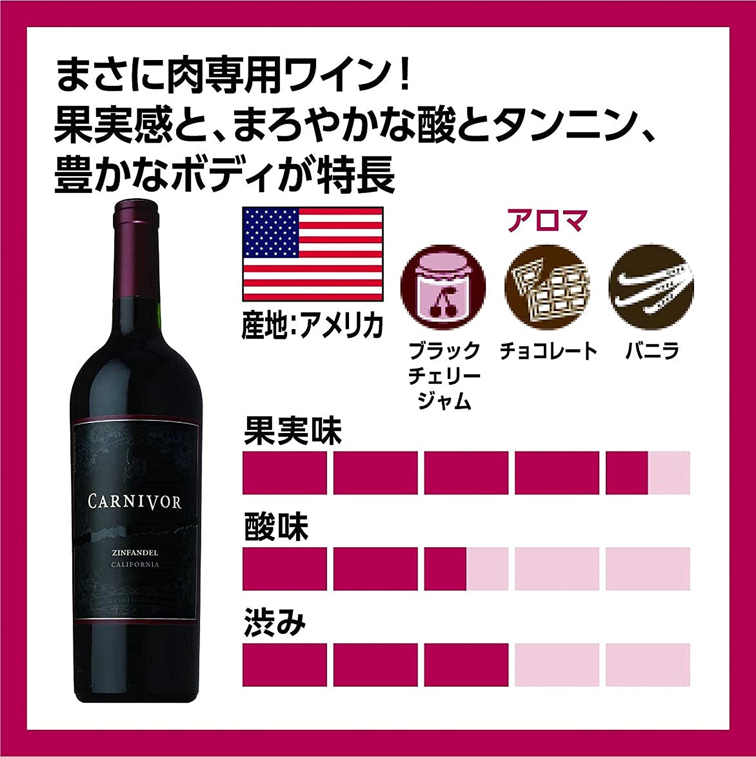 Amazon.co.jp: Suntory 濃厚赤ワイン カーニヴォ 飲み比べ2本セット